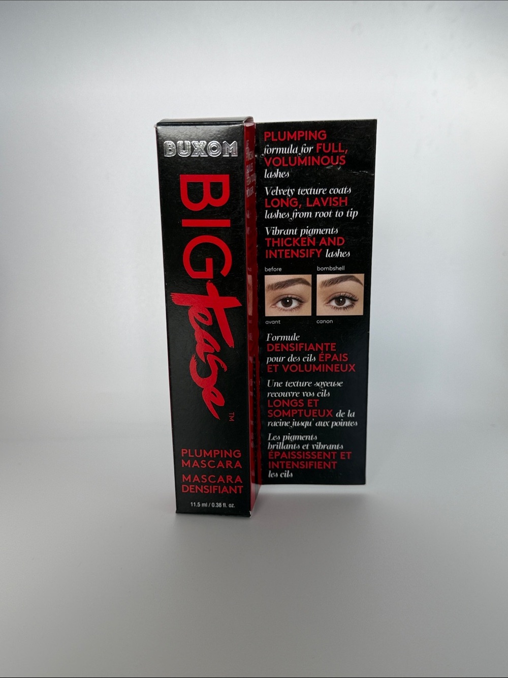 Buxom Big Tease Plumping Mascara — vivid violet
